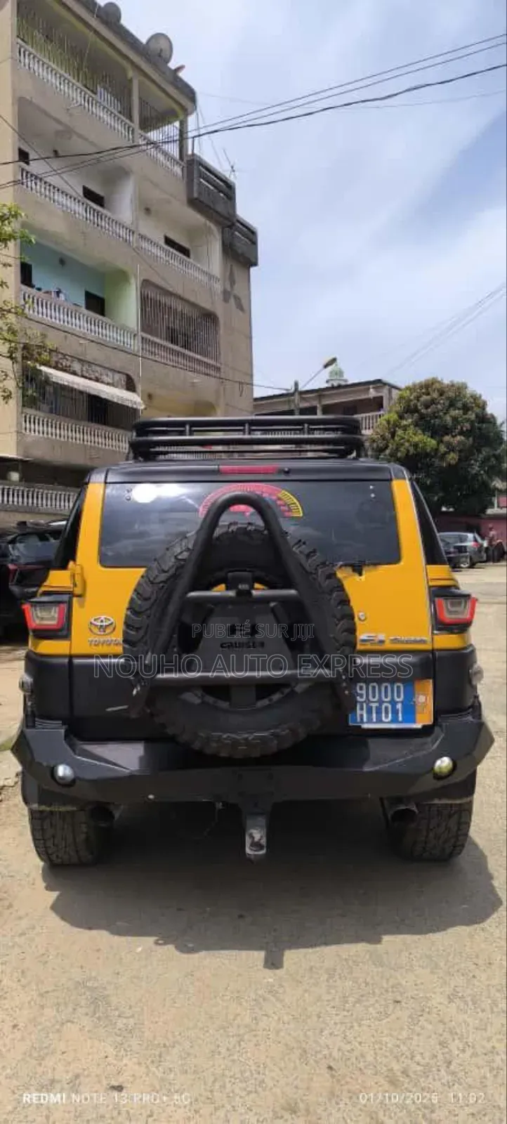 Toyota FJ Cruiser 2008 Jaune