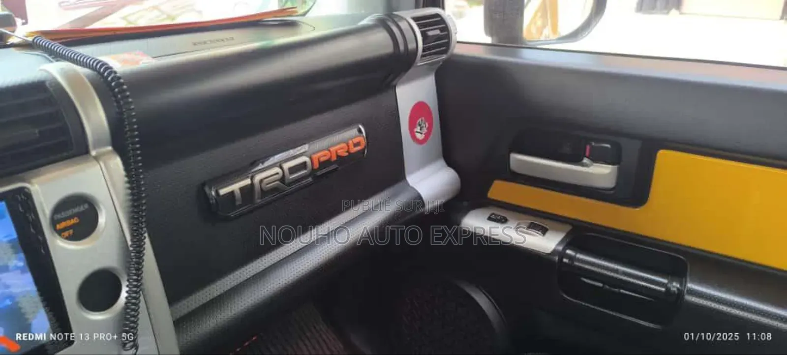 Toyota FJ Cruiser 2008 Jaune