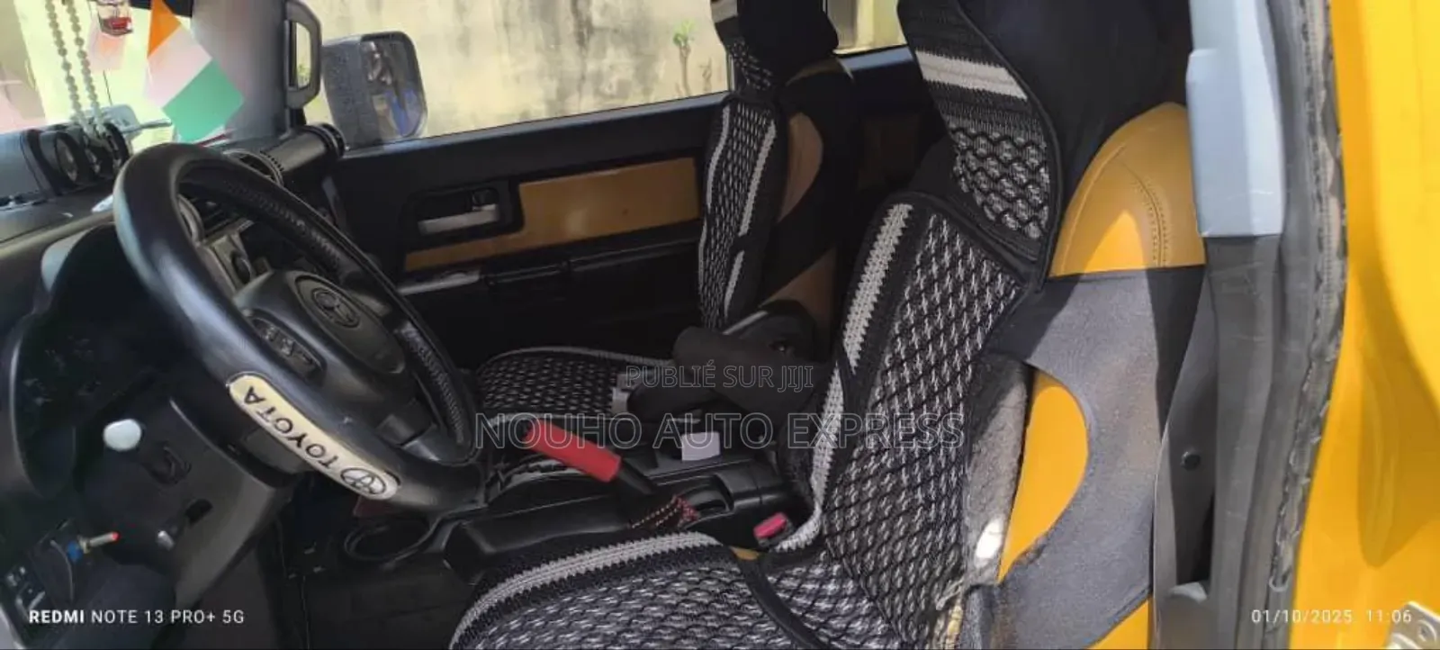 Toyota FJ Cruiser 2008 Jaune