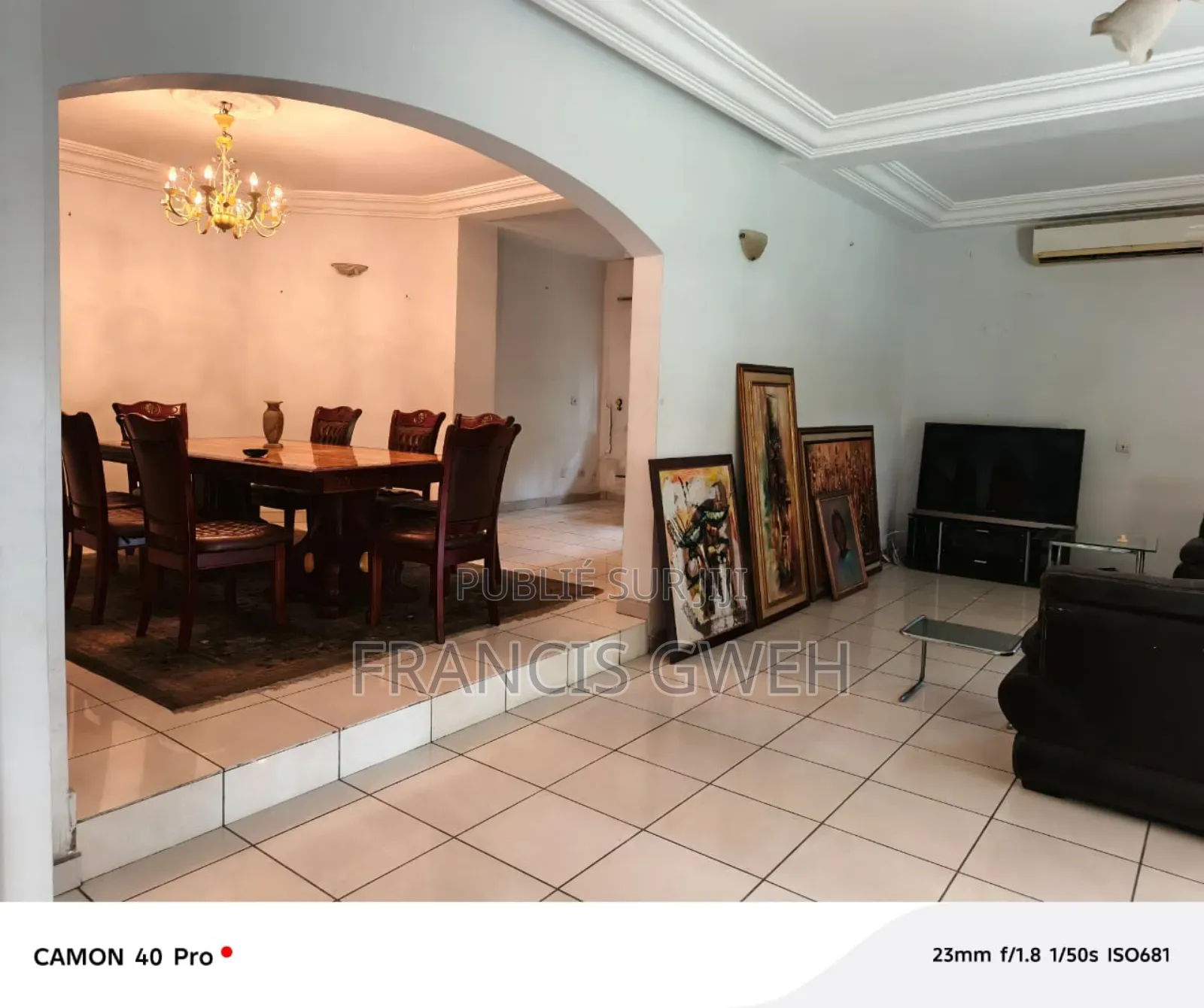 8chbre Duplex dans Francis Gweh, Cocody à Vendre