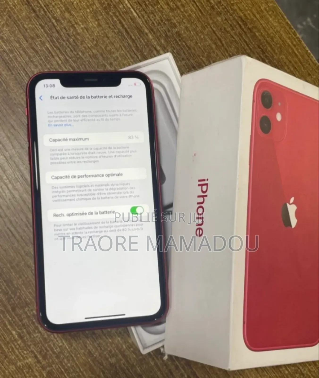 Nouveau Apple iPhone 11 128 GB Rouge