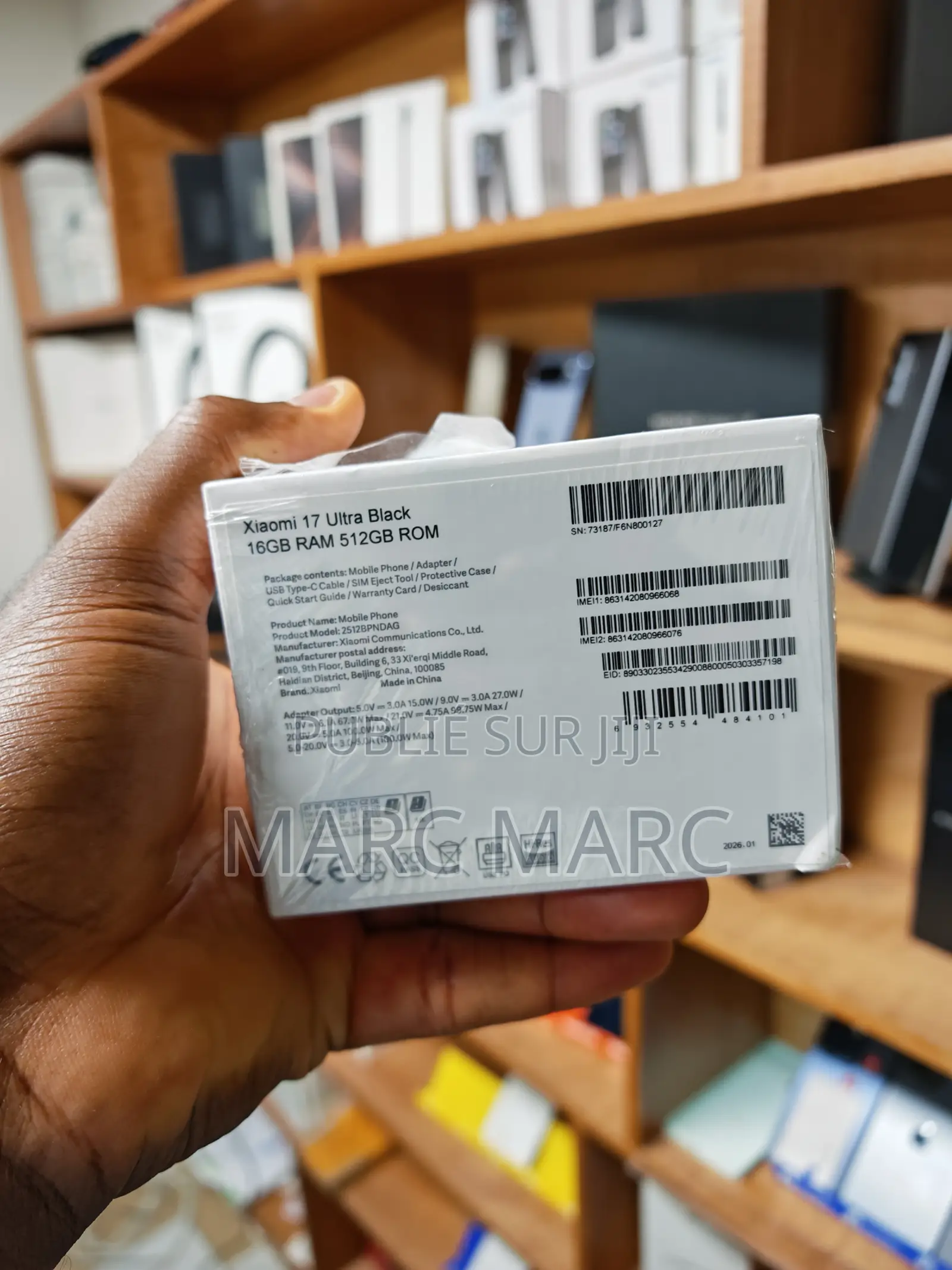 Nouveau Xiaomi 17 Ultra 512 GB Noir