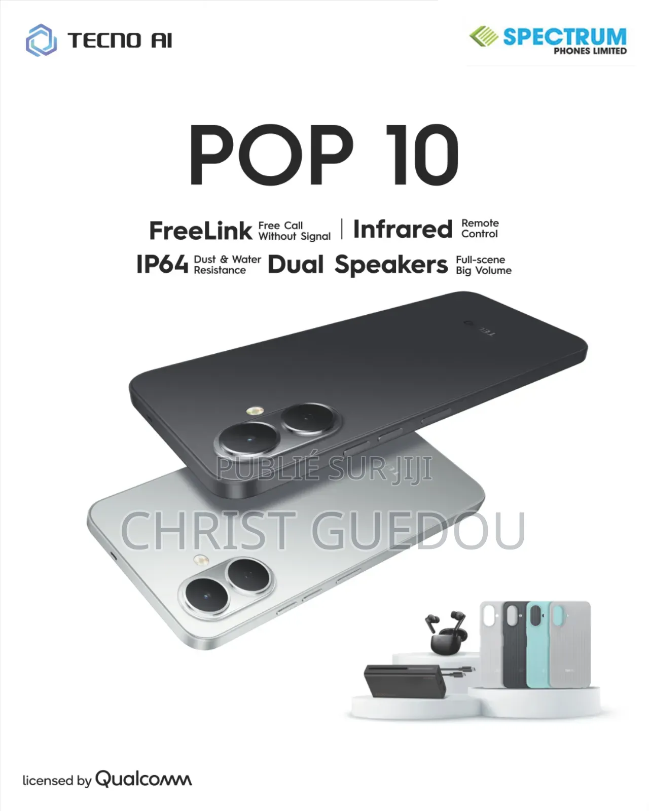 Nouveau Tecno Pop 10 128 GB Autre