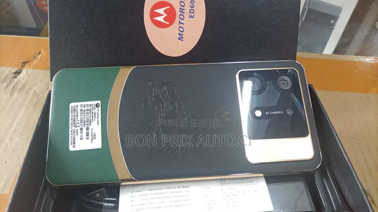 Nouveau Motorola PRO 8 GB Noir