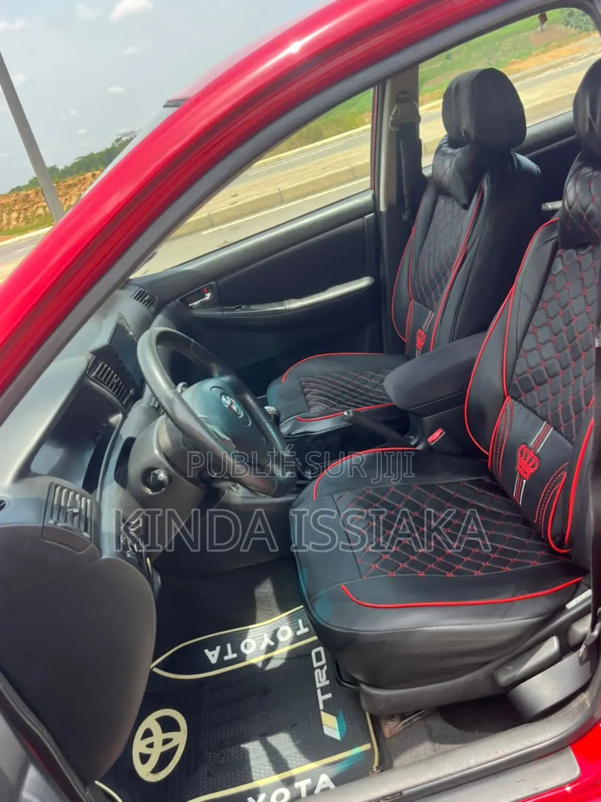 Toyota Corolla Sedan 2004 Rouge