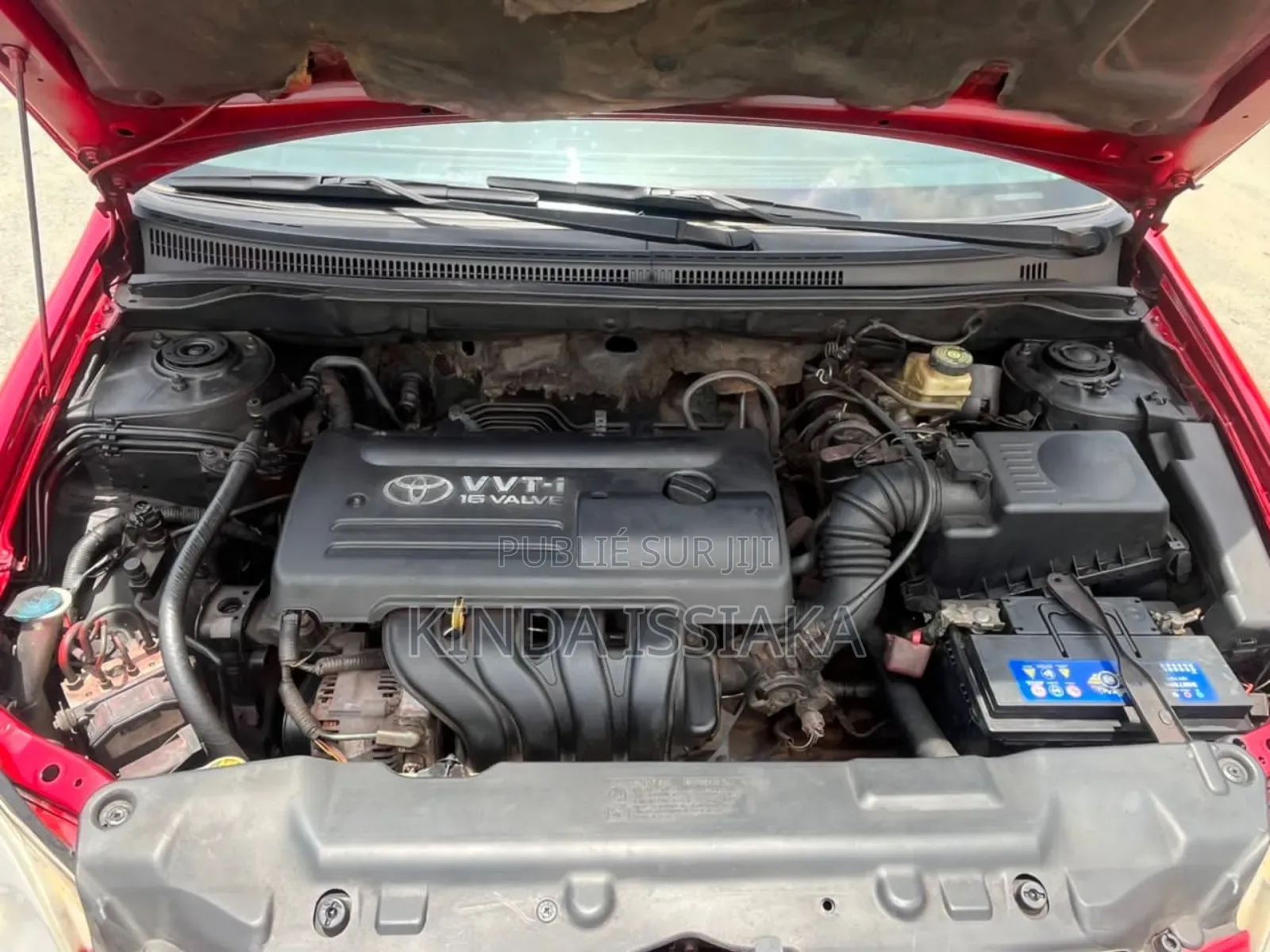 Toyota Corolla Sedan 2004 Rouge