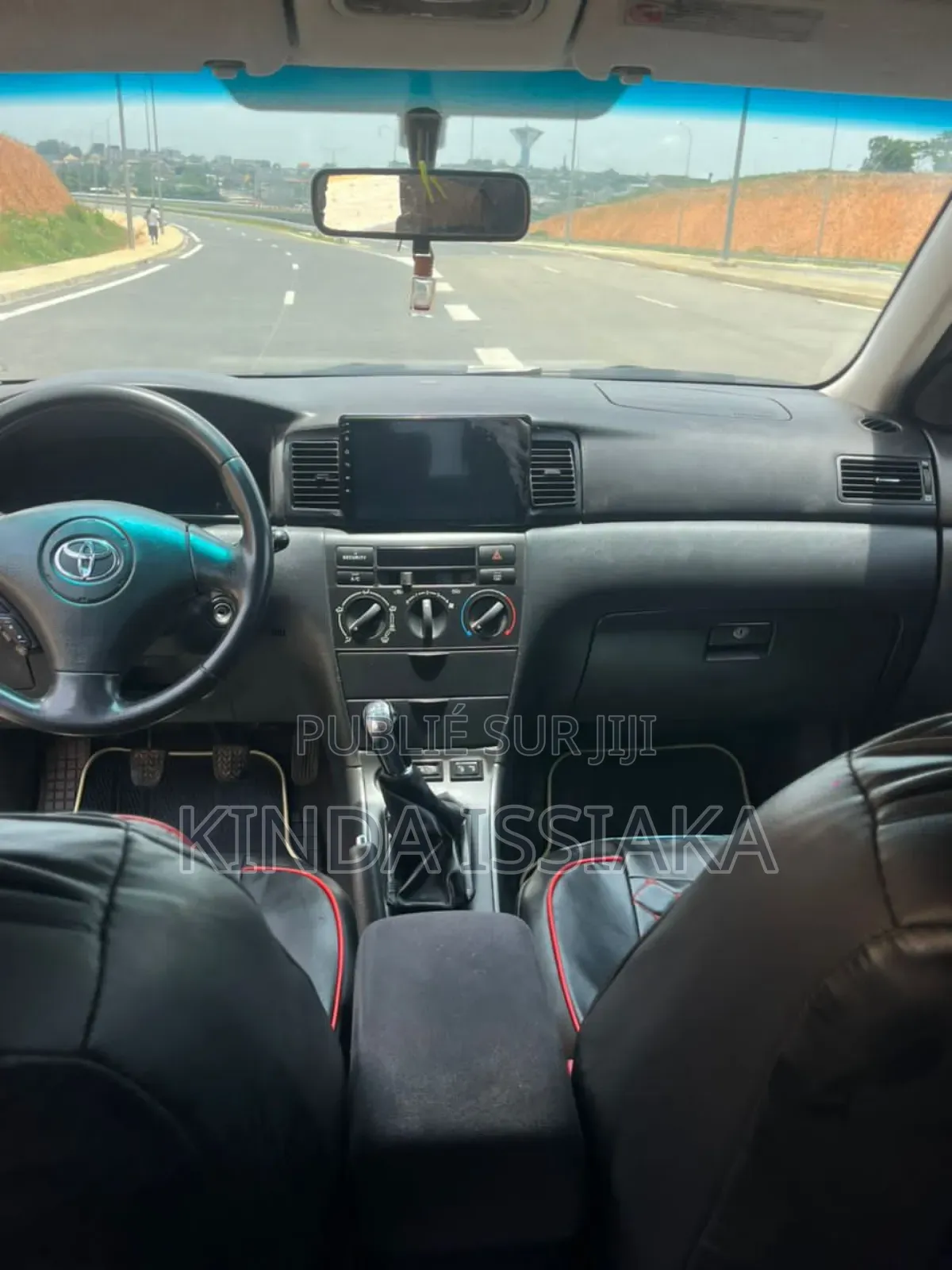 Toyota Corolla Sedan 2004 Rouge