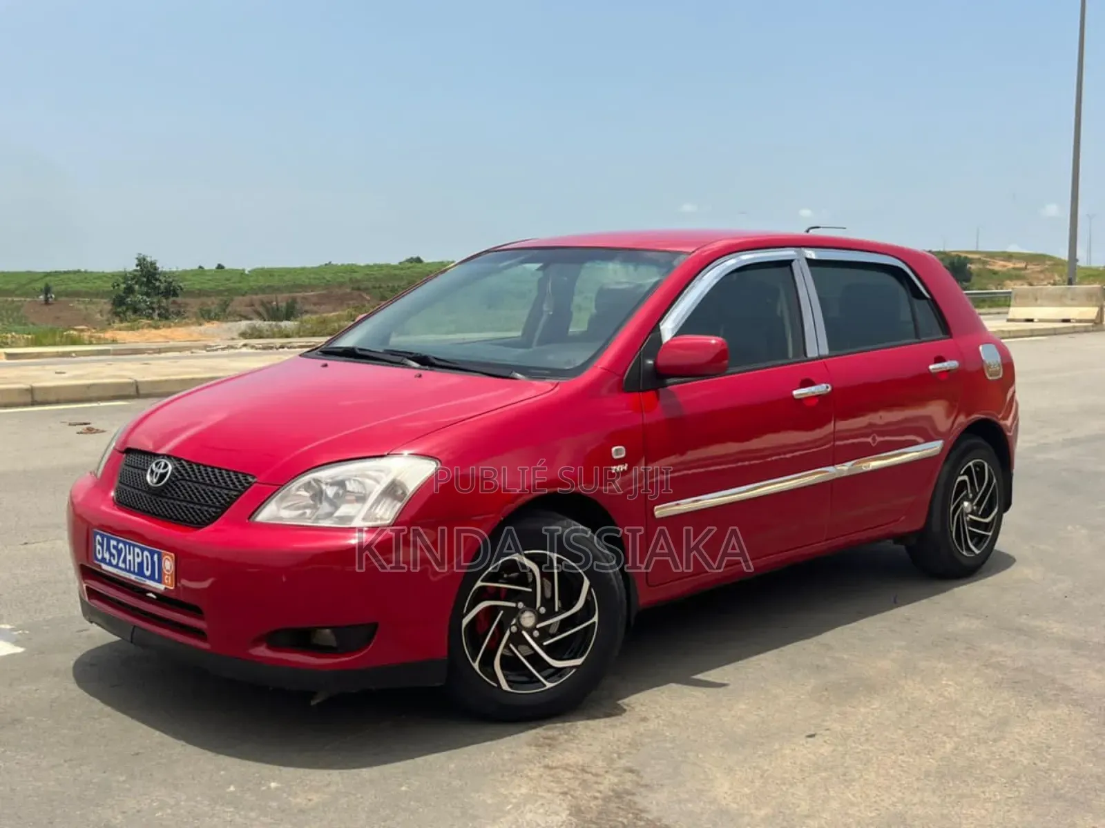Toyota Corolla Sedan 2004 Rouge