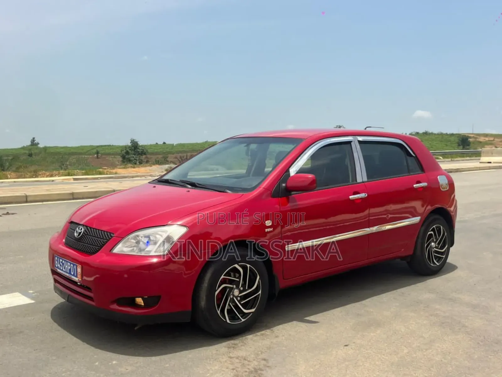 Toyota Corolla Sedan 2004 Rouge