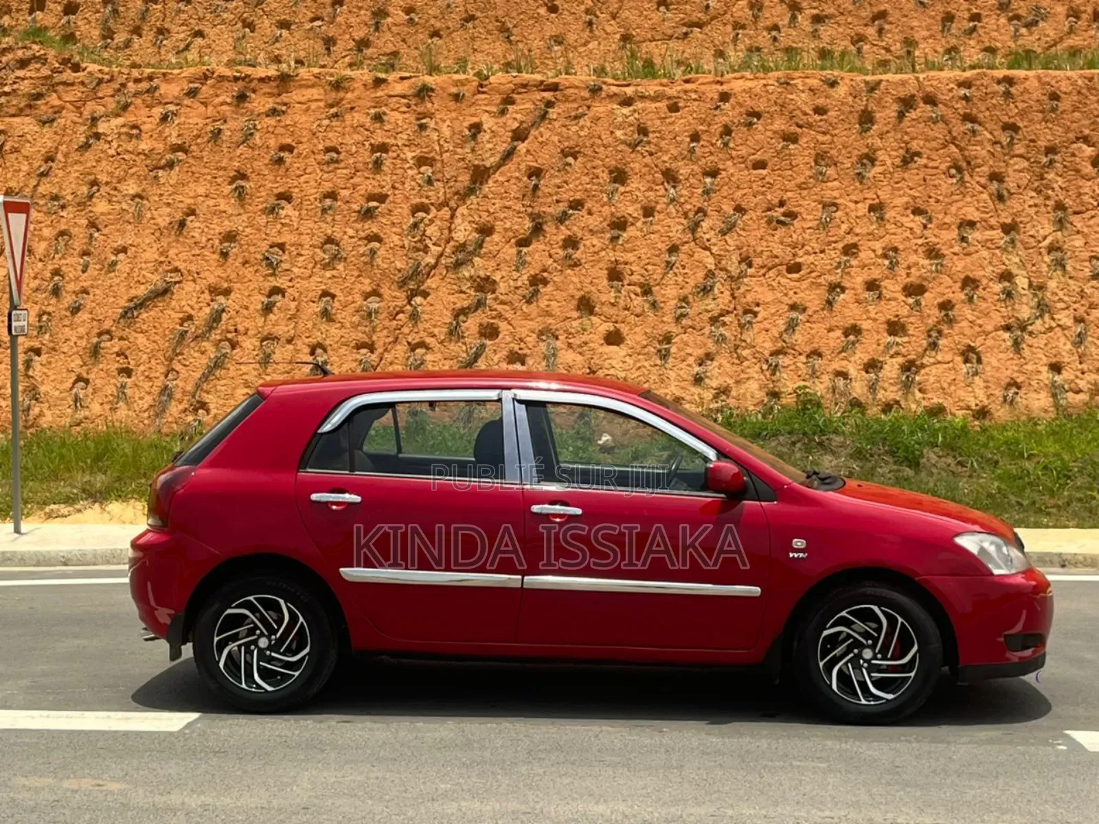 Toyota Corolla Sedan 2004 Rouge