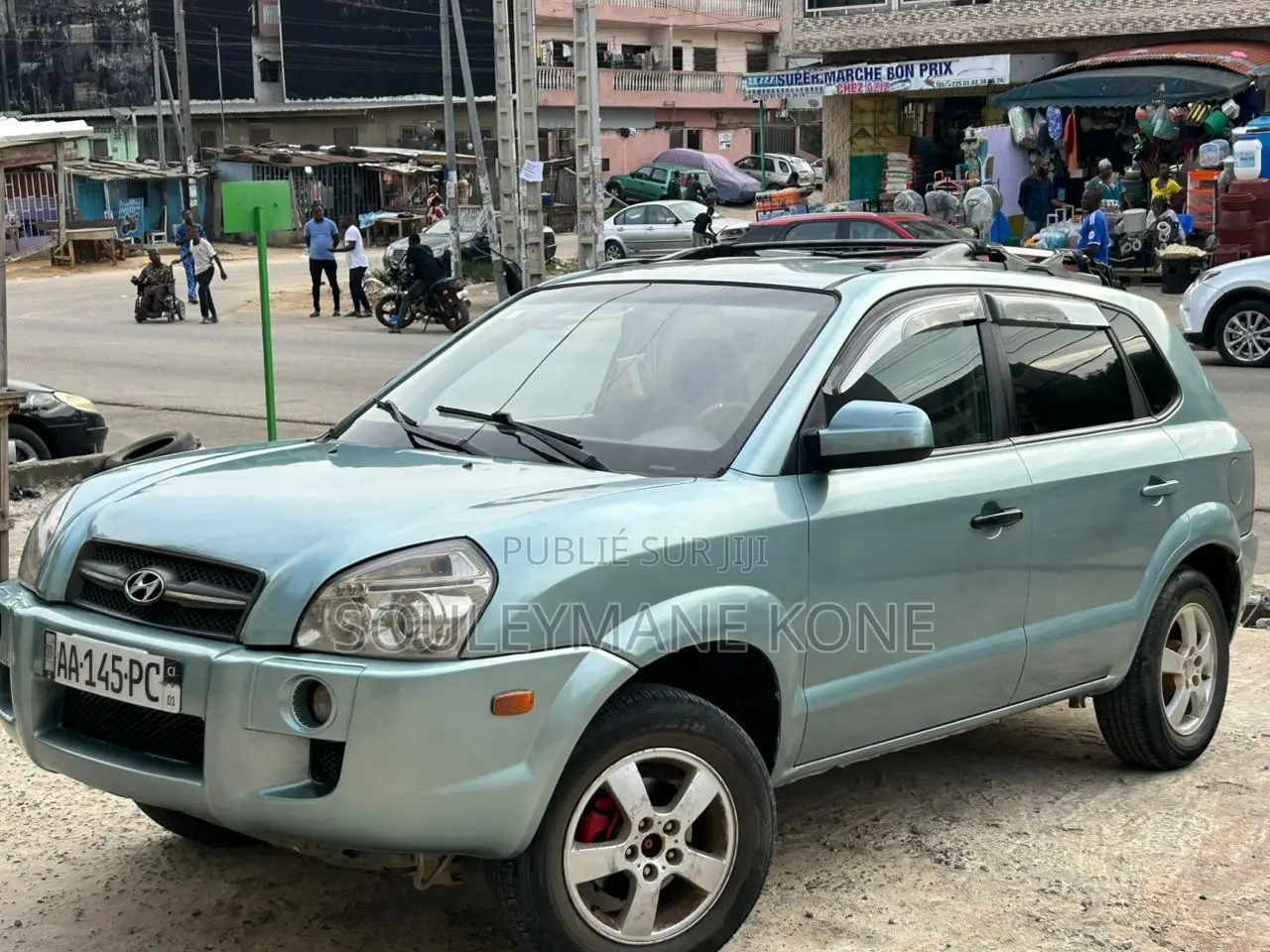 Hyundai Tucson 2006 Bleu