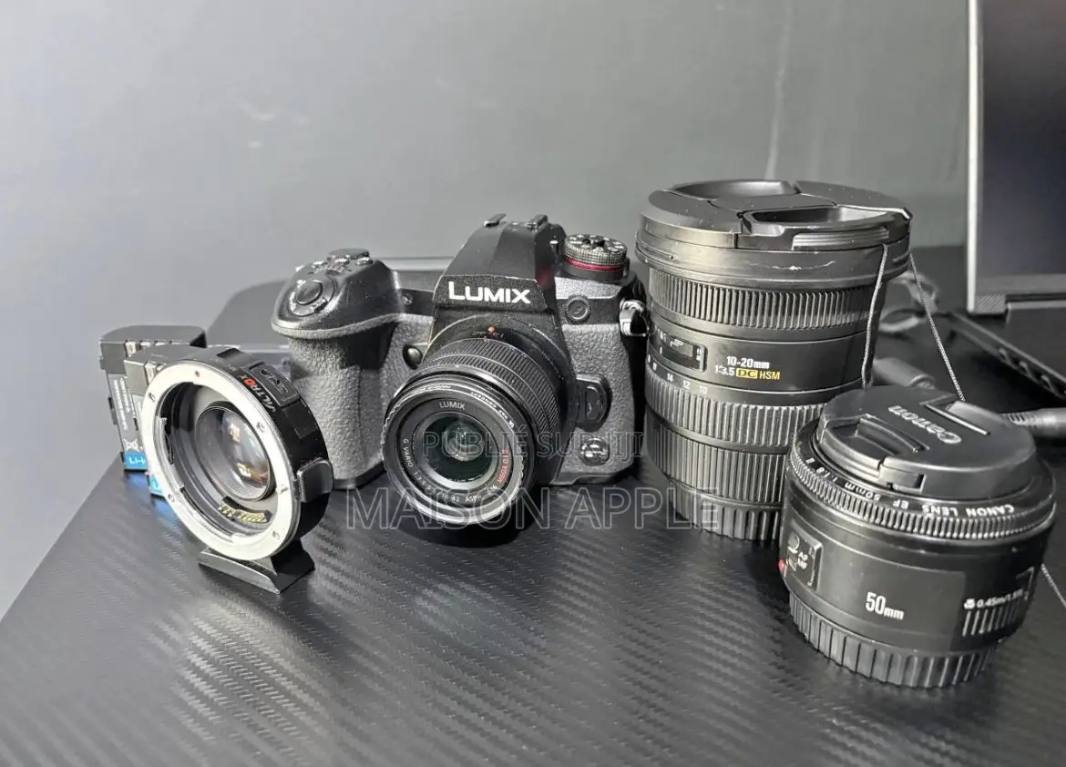 Panasonic Lumix G9 Avec 3 Objectifs