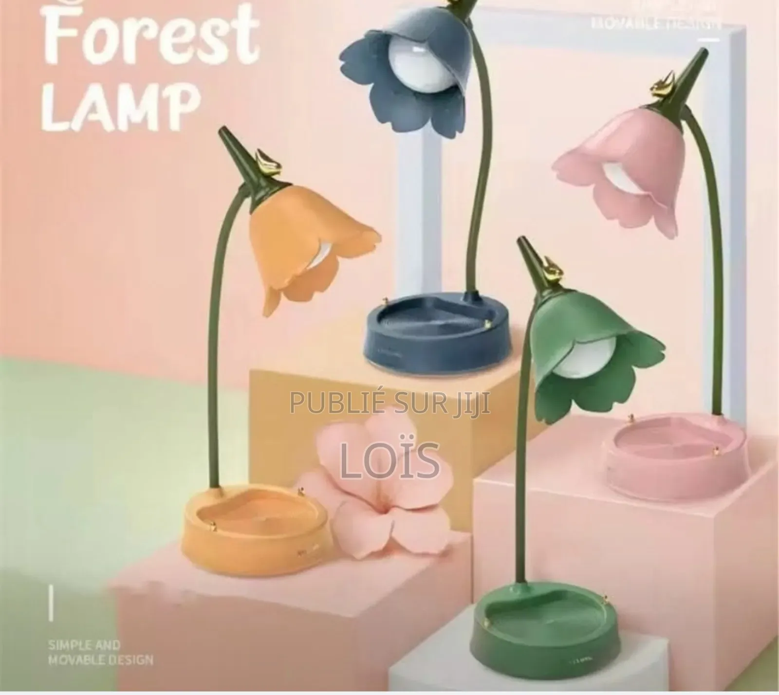 Veilleuse À Fleurs