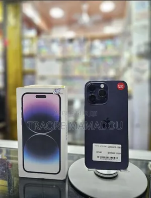 Nouveau Apple iPhone 14 Pro 128 GB Noir