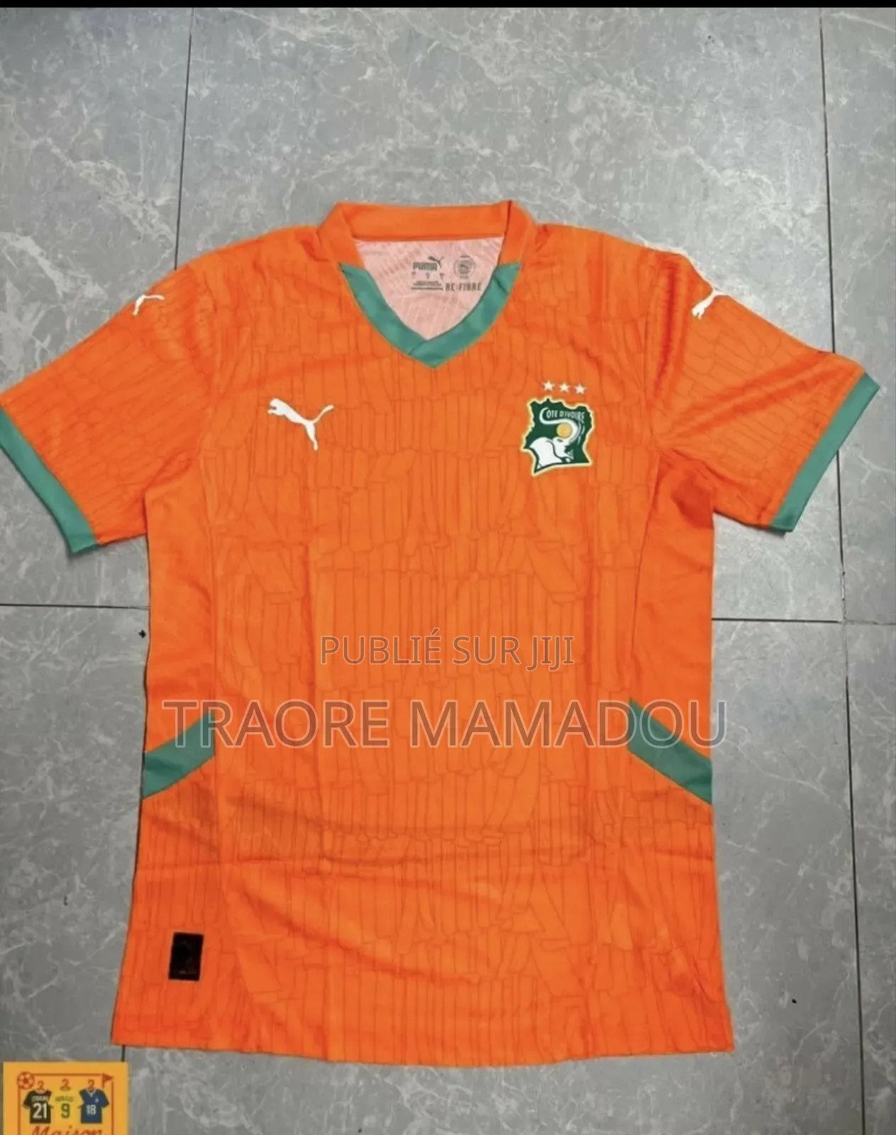 Maillot De Côte d'Ivoire