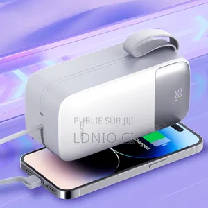 Power Bank Pq50, 50 000 Mah, Charge Rapide 22,5 W