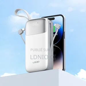 Power Bank Pq30, 30 000 Mah, Charge Rapide 22,5 W