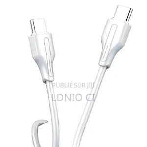Câble De Charge Rapide Lc122-C : 2 M, 65 W Type-C Vers Type-C