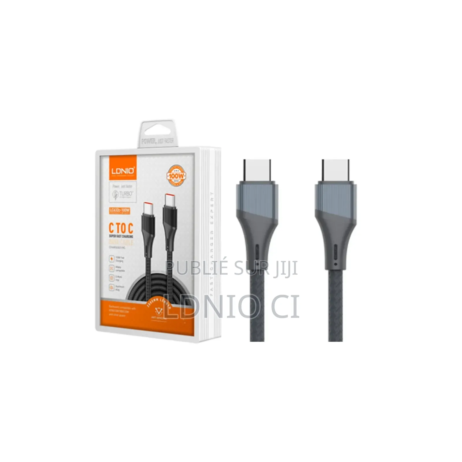 Câble De Charge Rapide Lc632c, De Données À Charge Ultra-Rapide 65w,