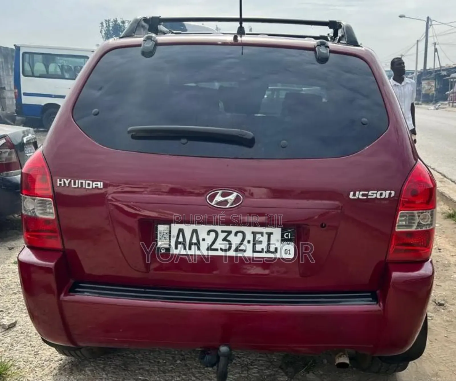 Hyundai Tucson 2008 Bordeaux