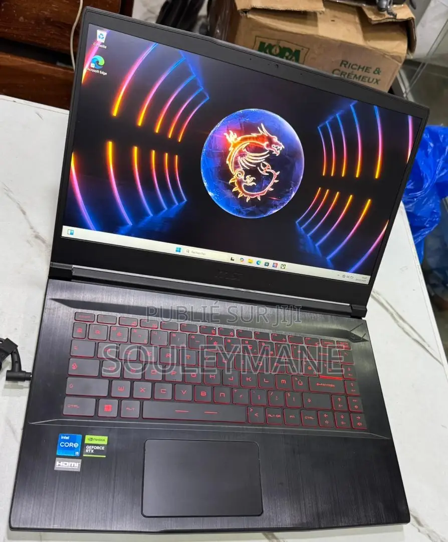 Ordinateur portable MSI GF63 16GB Intel Core i5 SSD 512GB