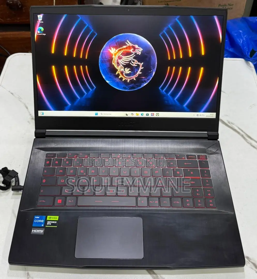 Ordinateur portable MSI GF63 16GB Intel Core i5 SSD 512GB