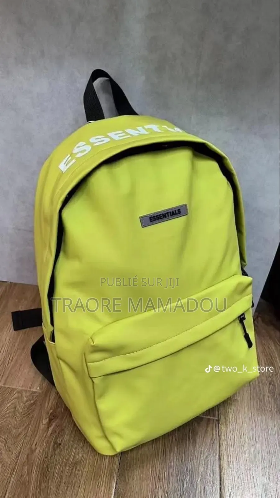 Sacs Essentials Noir Unisexe