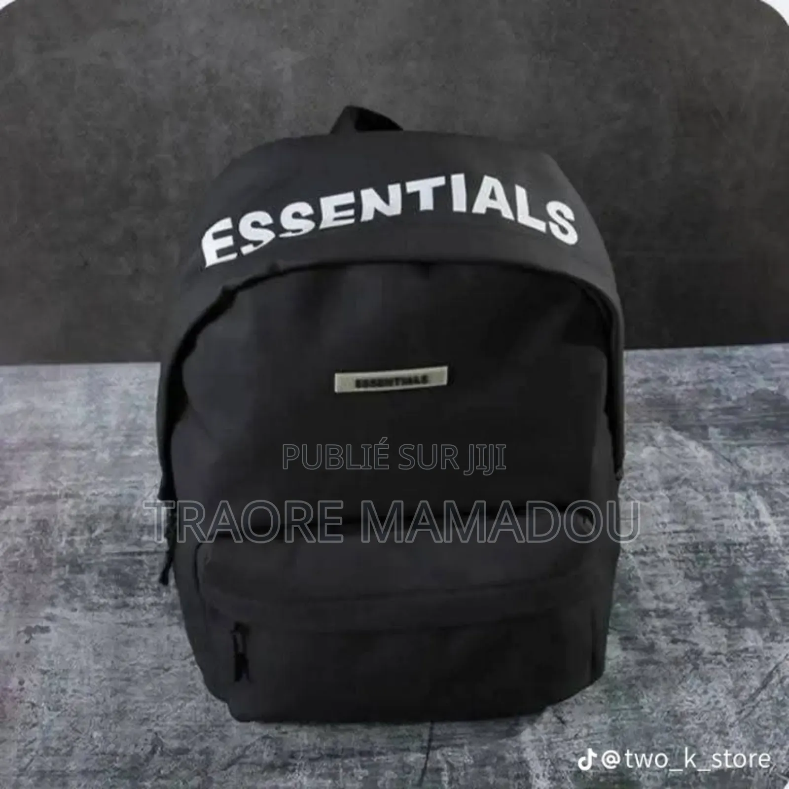 Sacs Essentials Noir Unisexe