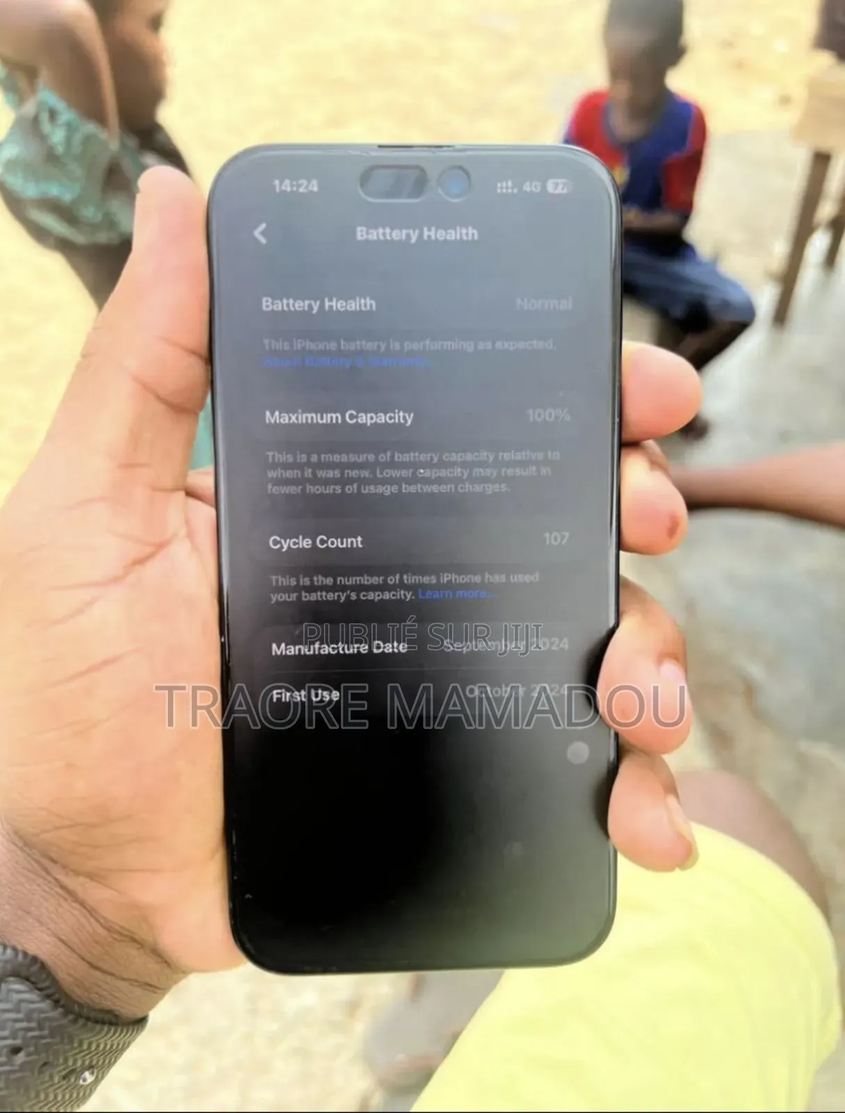 Nouveau Apple iPhone 16 256 GB Noir