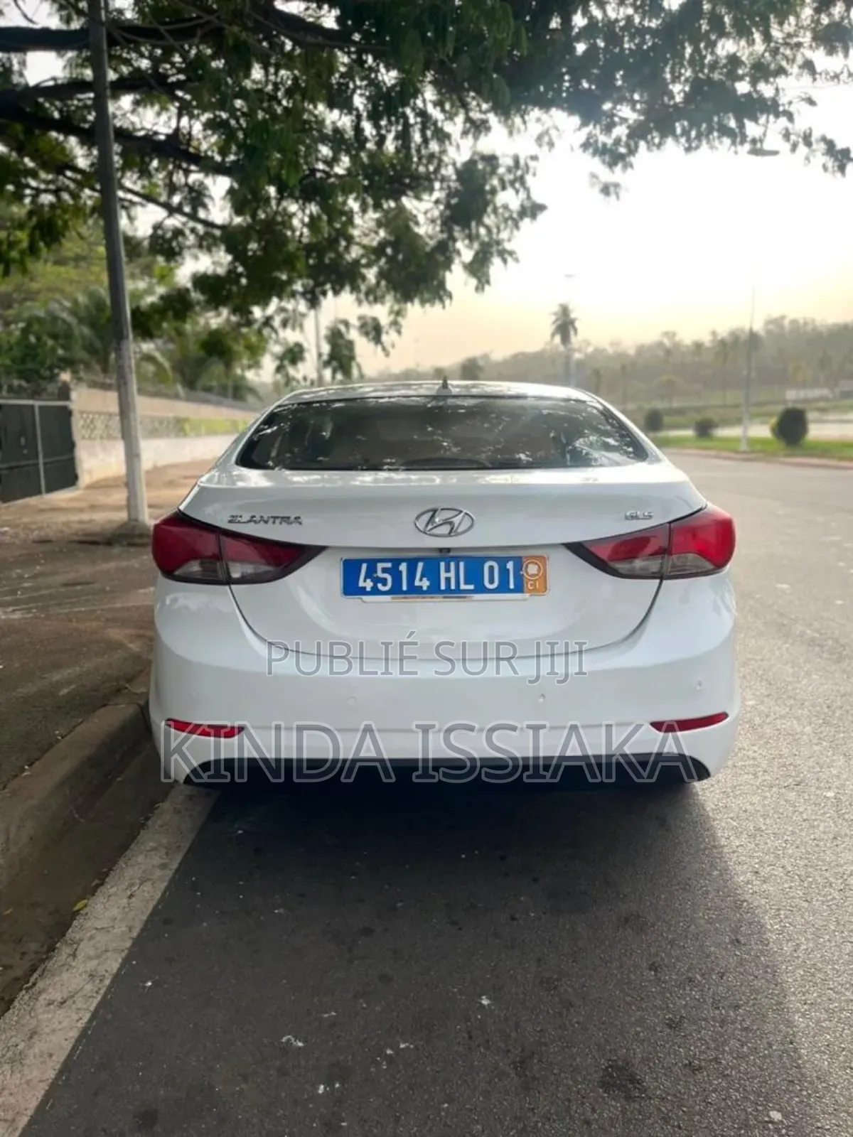 Hyundai Elantra 2014 Blanc cassé
