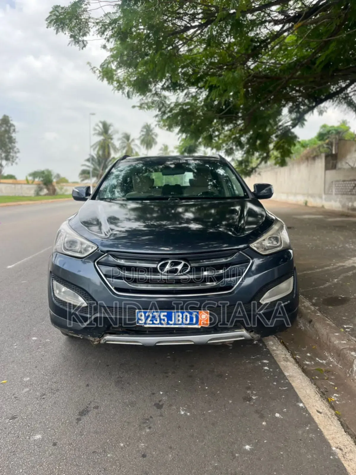 Hyundai Santa Fe 2016 Bleu