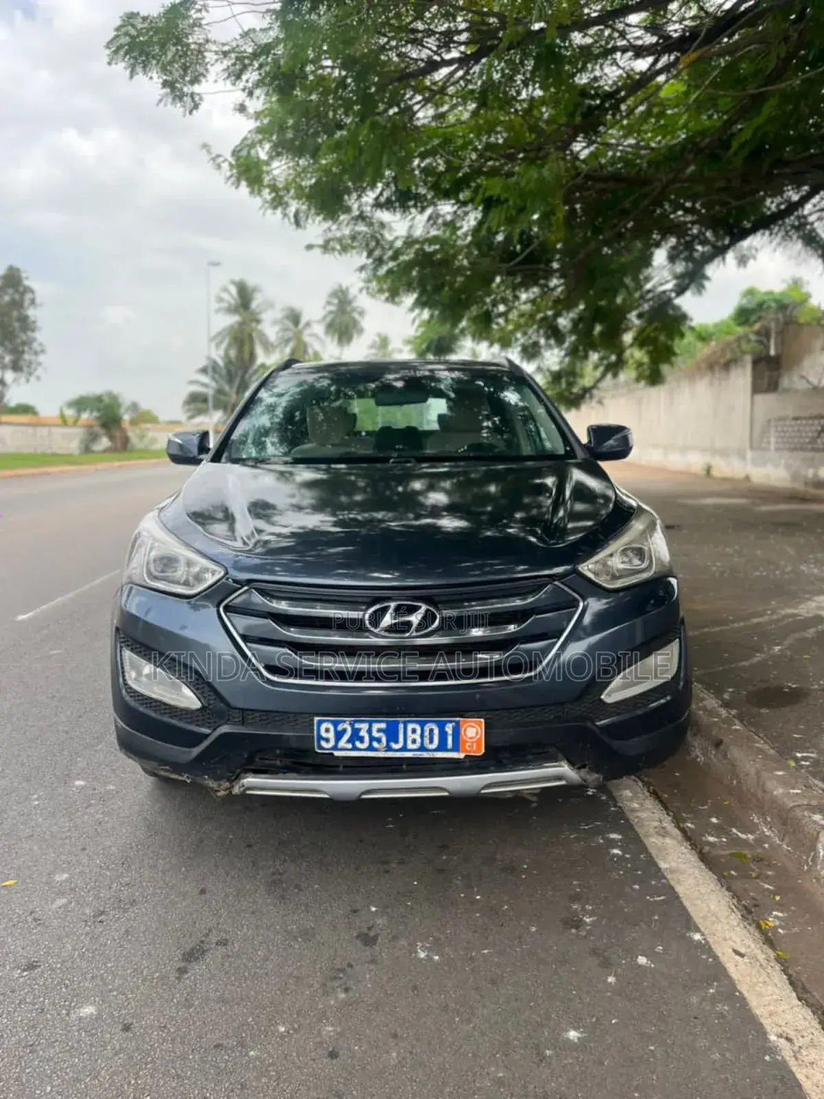 Hyundai Santa Fe 2016 Bleu