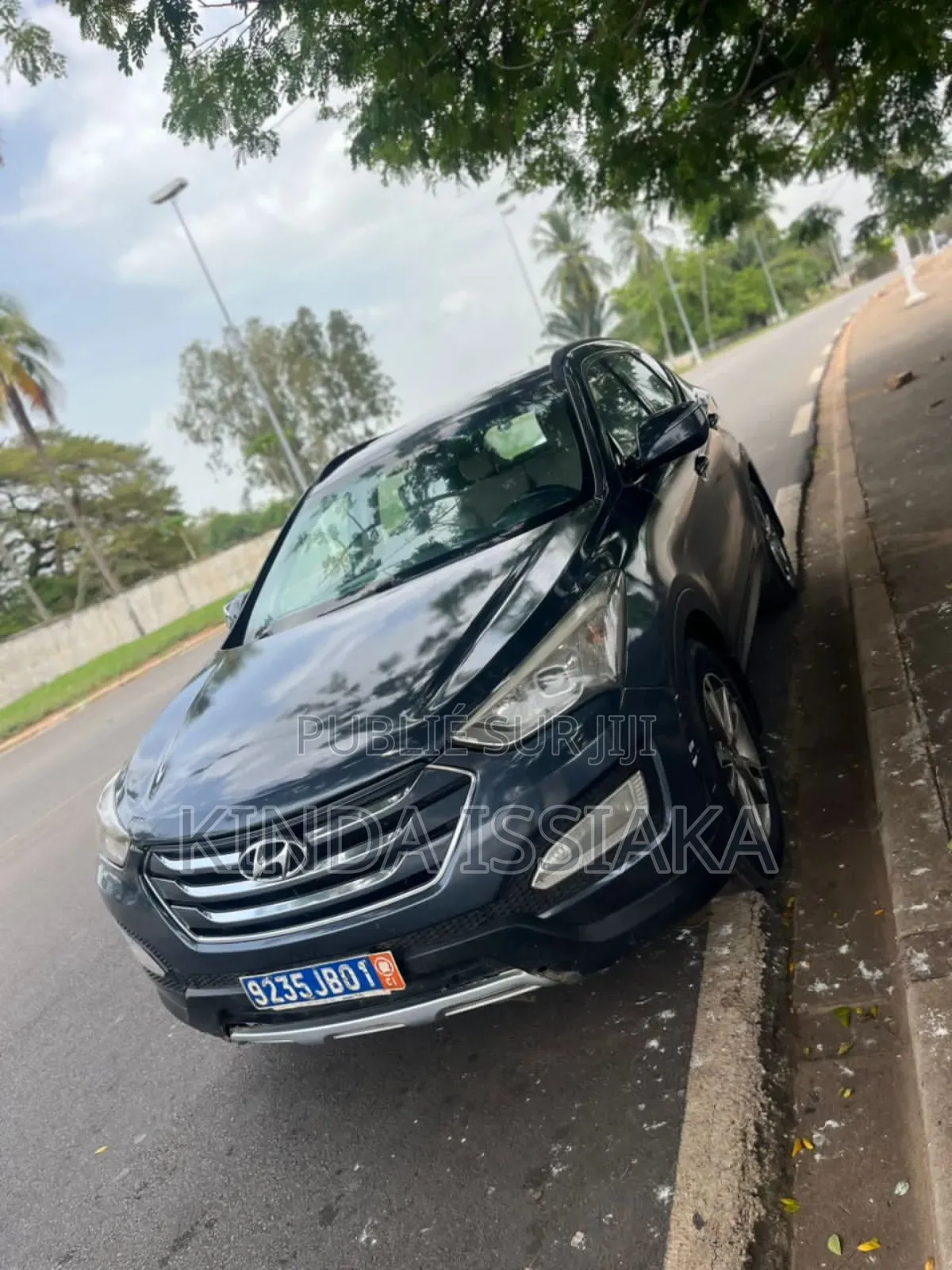 Hyundai Santa Fe 2016 Bleu
