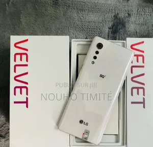 New LG Velvet 5G 128 GB Blanc