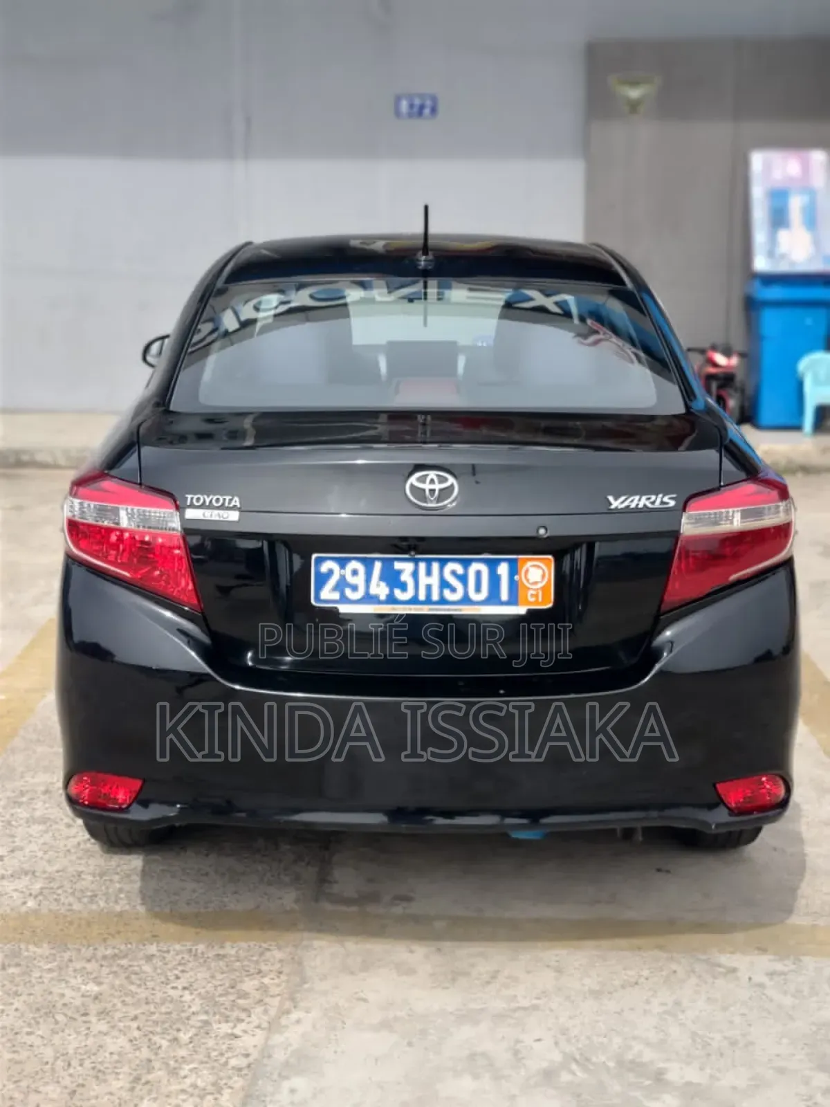 Toyota Yaris 2017 Noir