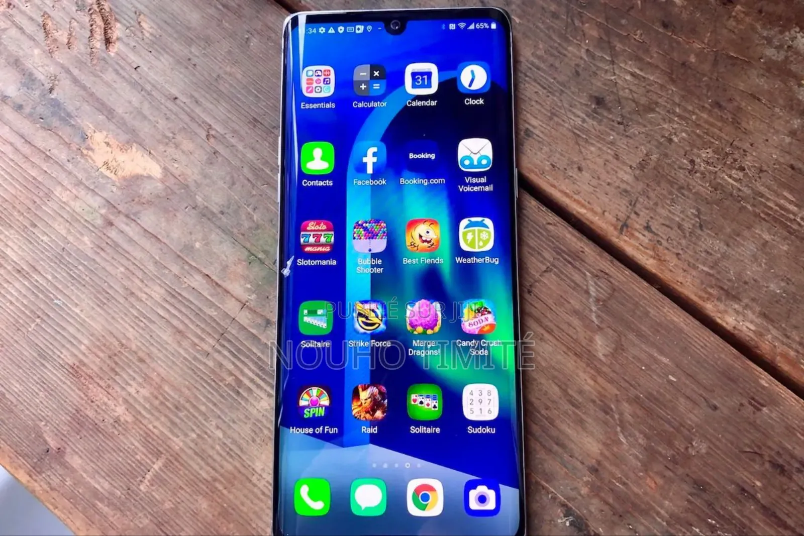 New LG Velvet 5G 128 GB Blanc