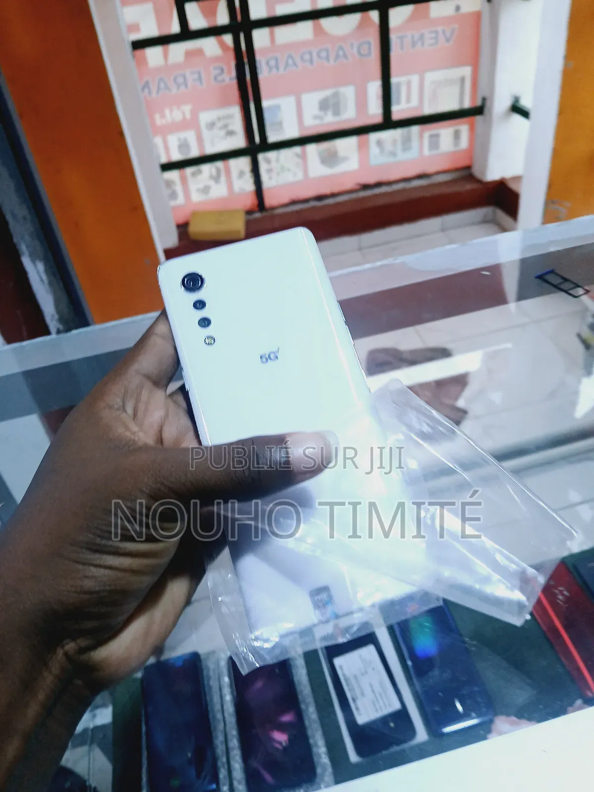 New LG Velvet 5G 128 GB Blanc