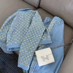Ensemble Deux Pièces Pantalon Large