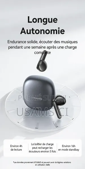 Écouteurs Sans Fil Usams-Ia04 — Série Ia Bt5.3