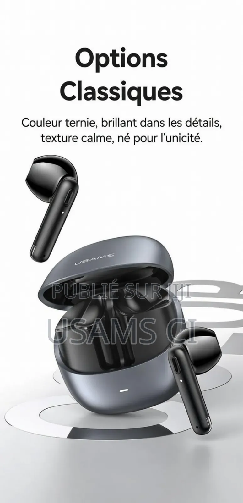 Écouteurs Sans Fil Usams-Ia04 — Série Ia Bt5.3