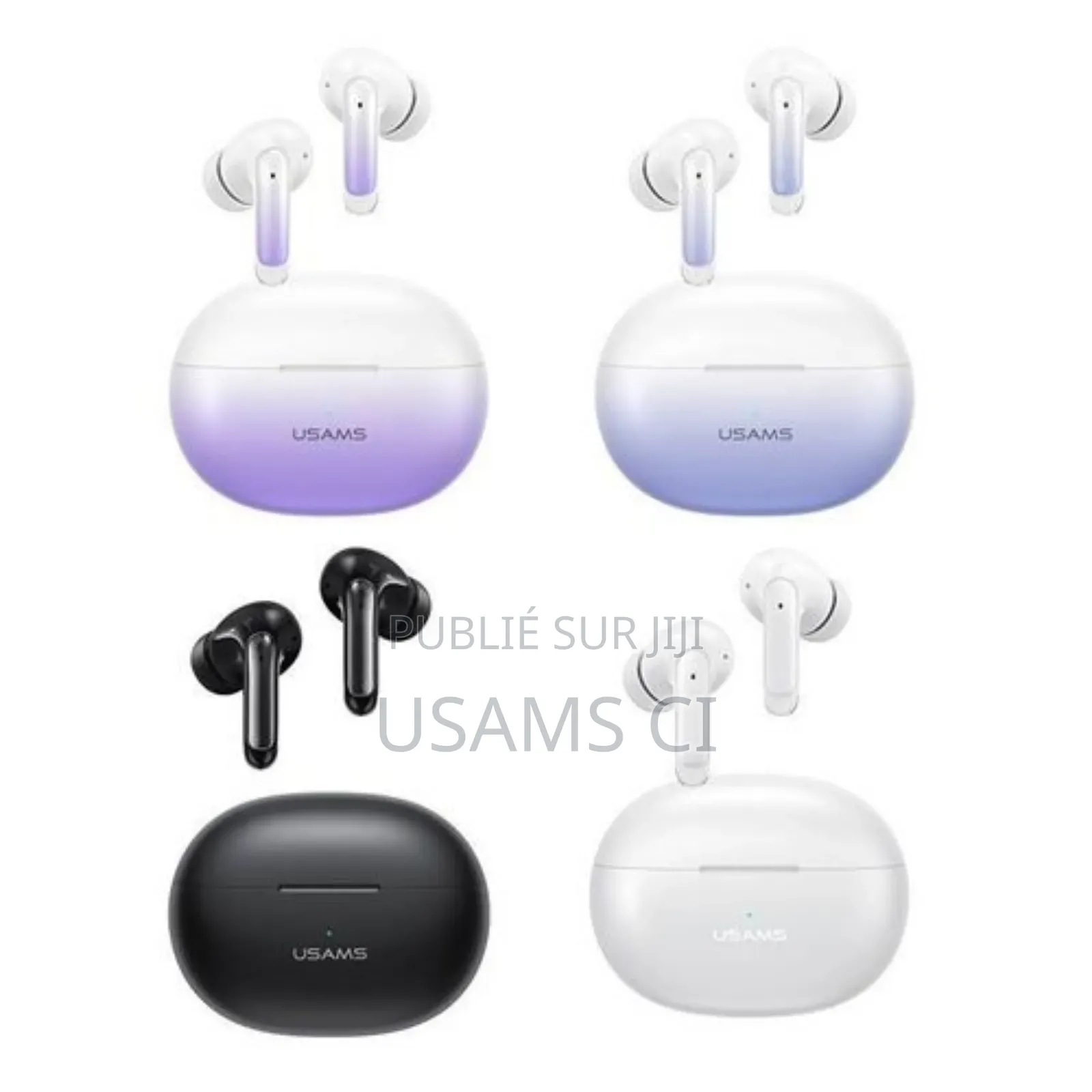 Écouteurs Intra-Auriculaires Sans Fil Us-Xd19 À Double Microphone Enc