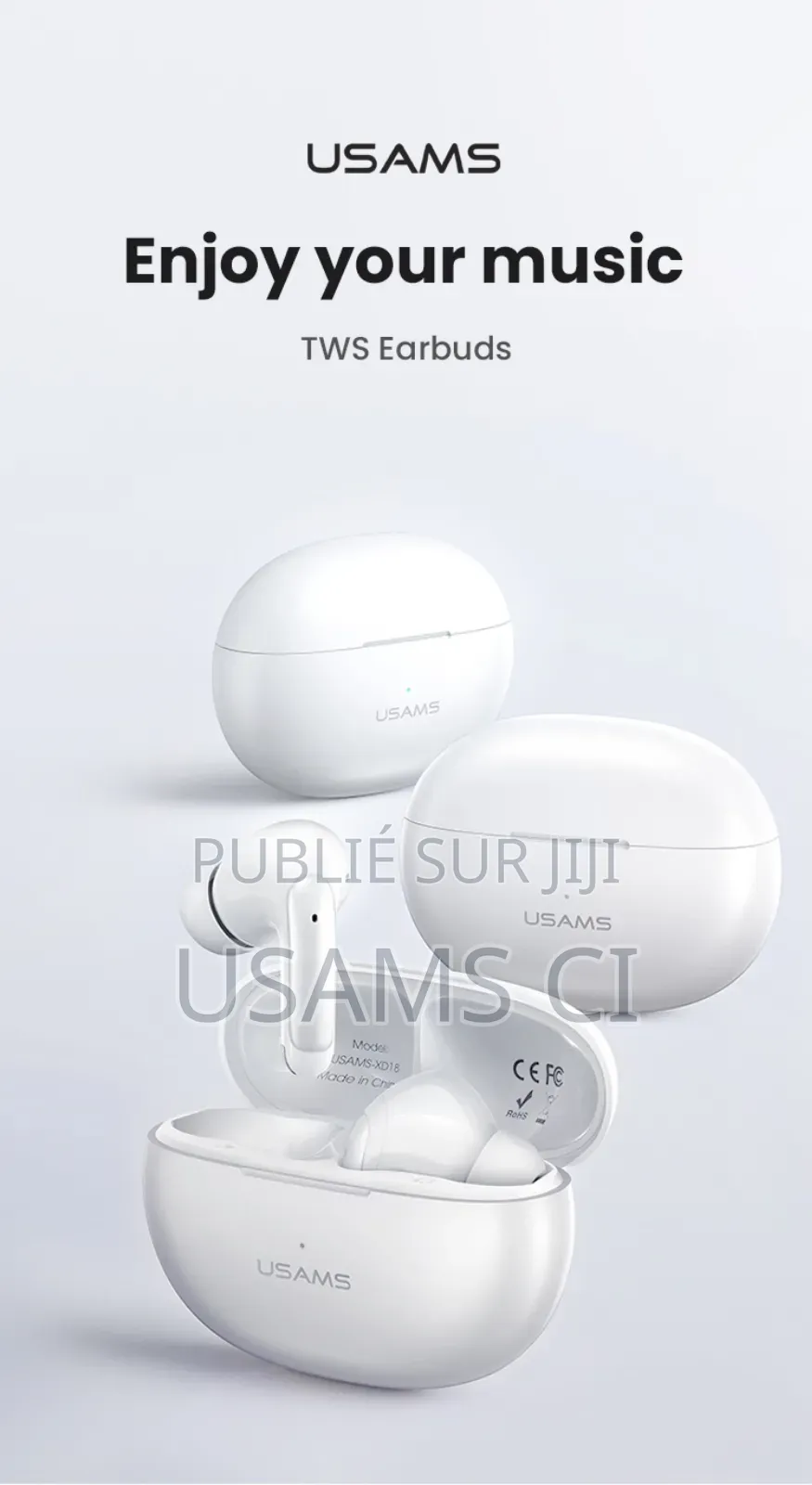 Usams-Xd18 TWS Earbuds –X-Don Series Bt5.3