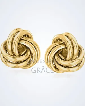 Boucles d'Oreilles en Forme De Spirale