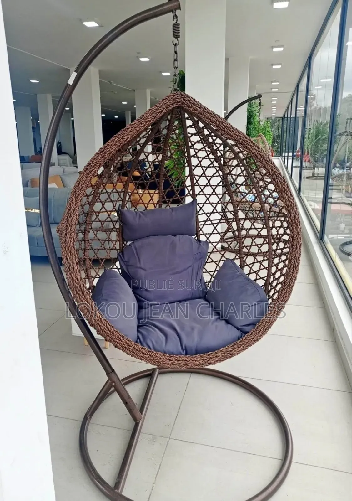 Fauteuil Balançoire Confortable en Promo Stock Limité