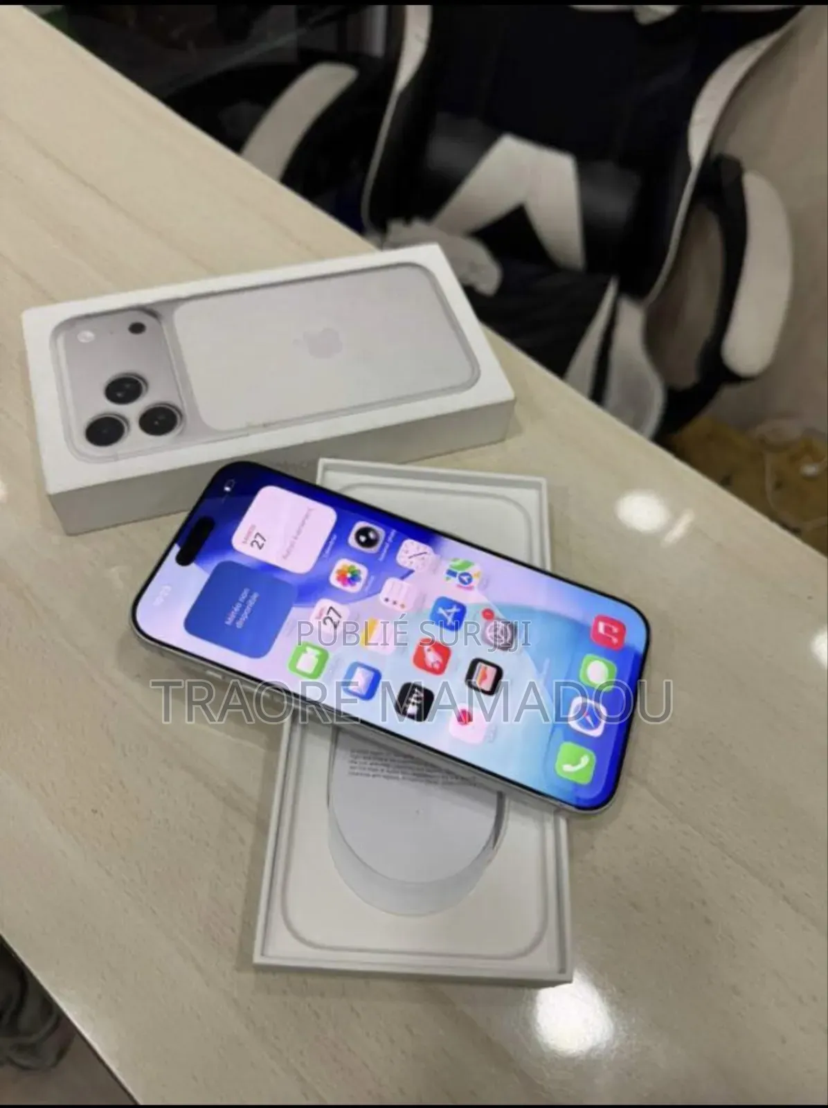 Nouveau Apple iPhone 17 Pro 512 GB Blanc