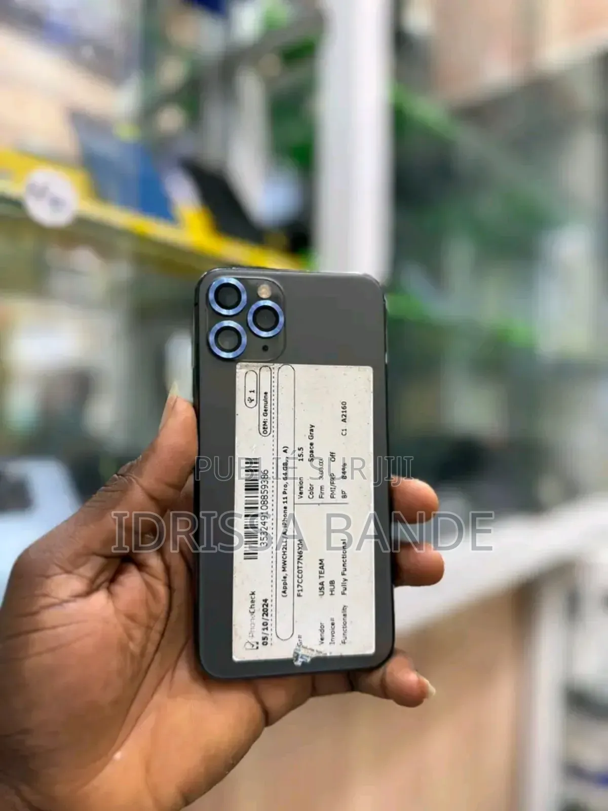 Nouveau Apple iPhone 11 Pro 64 GB Noir