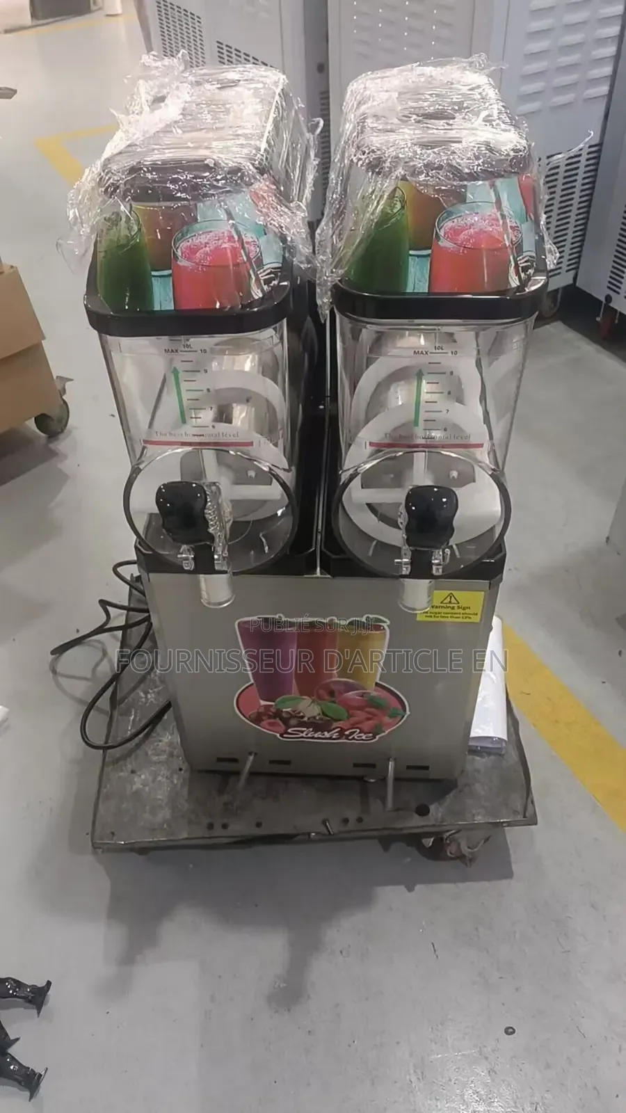 Machine À Granité Professionnelle 3 Bacs –Puissance Et Performance 36l