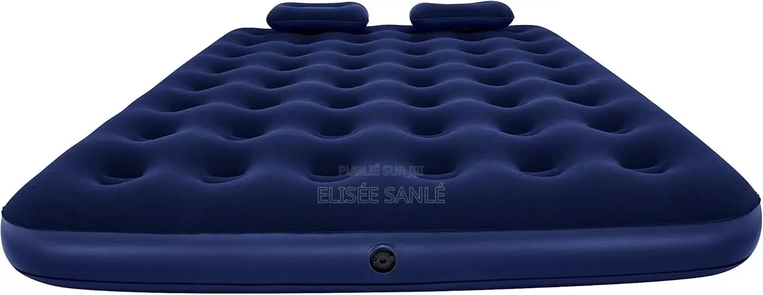 Matelas Gonflable 2 Places + Pompe Offerte