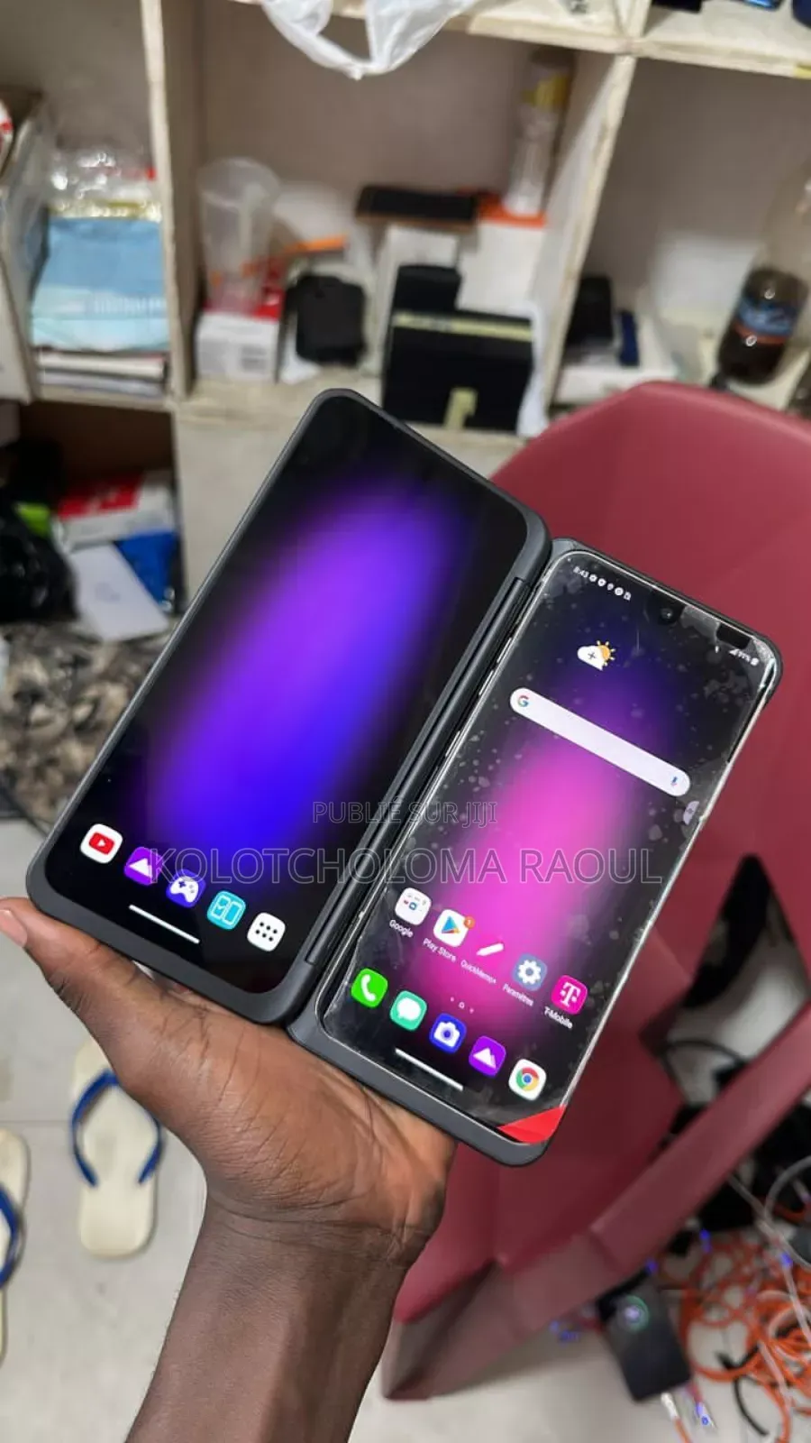 Nouveau LG V60 ThinQ 5G 128 GB Noir