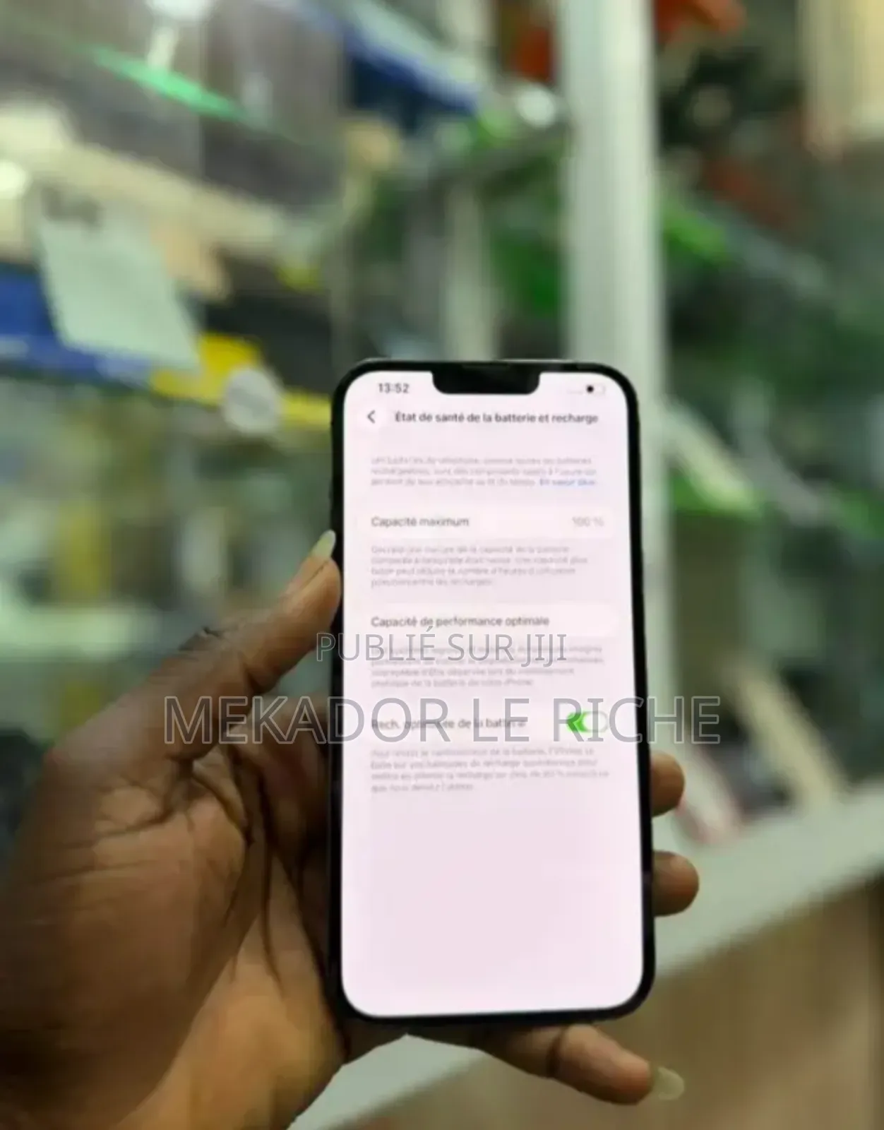 Nouveau Apple iPhone 13 Pro Max 128 GB Noir